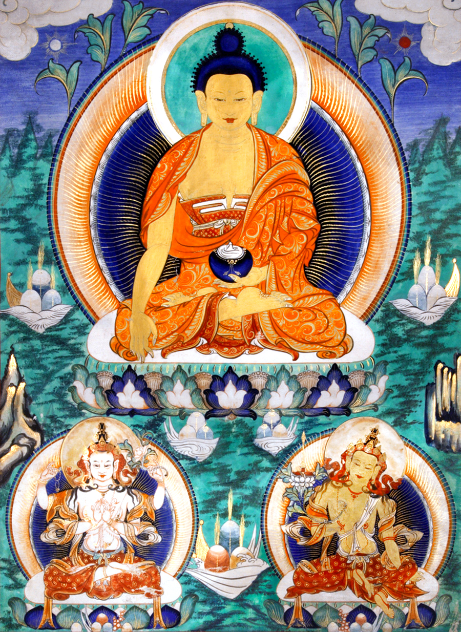 Shakyamuni-Thangka