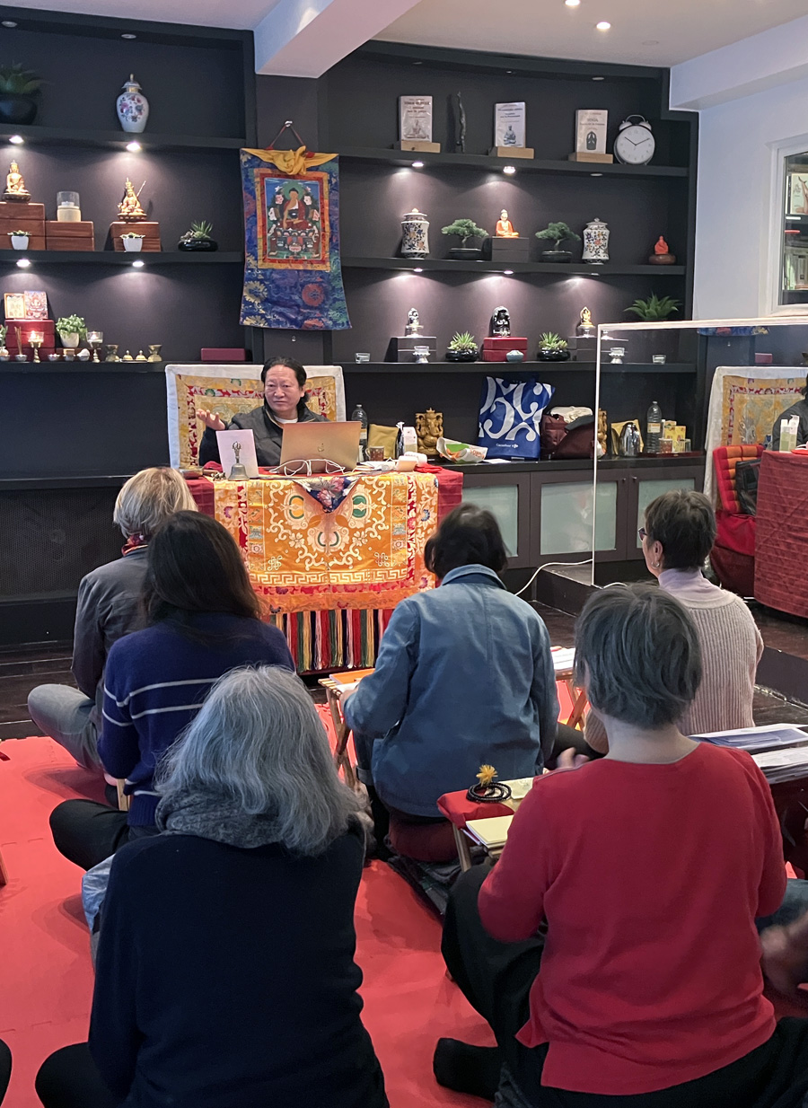 Stage au centre bouddhiste PTT Paris